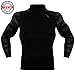 DRSKIN Men's Compression Shirts Top Long Sleeve Baselayer Sports Running Athletic Active Workout Quick Dry (RSB-MBB93, L)