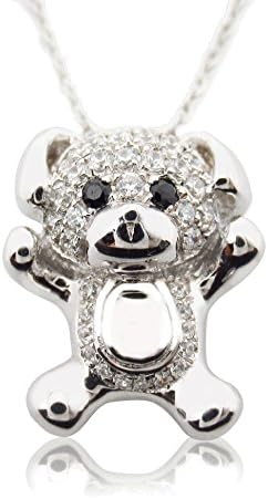Morsca Girls Gifts for Anime Lovers Sterling Silver Puppy Pet Pendant Necklace Dog Jewelry