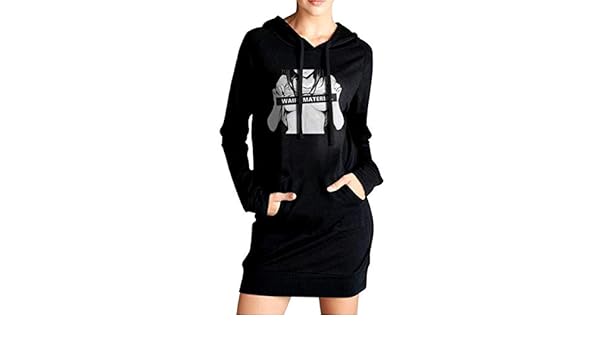 anime hoodie dress