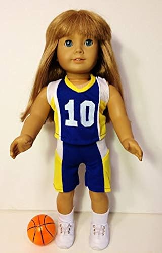 18 inch doll basketball outfit