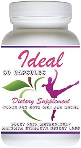 1 BOTTLE (30 CAPSULES) IDEAL SLIMMING MAXIMUM STRENGTH WEIGHT LOSS SUPPLEMENT.
