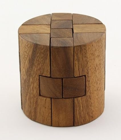round wooden puzzle