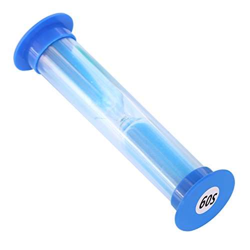 TRIXES 60 Seconds Blue Sand Timer Egg Timer Teeth Brushing Timer