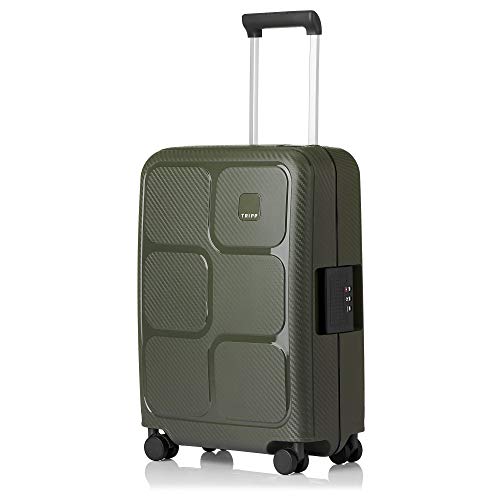 tripp raspberry cabin suitcase