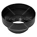 Fotodiox 3-Section Rubber Lens Hood, Sun Shade, 62mm