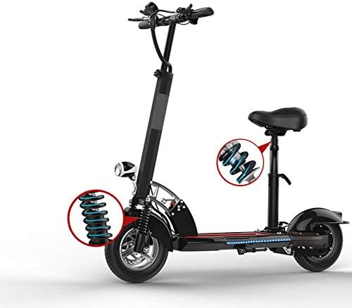 Warmth Supplies Small Generation Driving Electric Scooter Mini Step Folding Two-Wheeled Bicycle Super Long Life Outdoor Sports Travel Scooter Adult Female