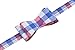 PUPTECK Dog Collar with Bell 2 Packs - Adjustable Cute Puppy Collar with Removable Bowtie - Romatic Heart and Rose Pattern Design, Sweet Gift for Small Medium Dogs Cats Pets