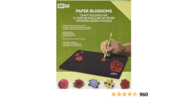 Amazon Com Mcgill Paper Blossoms Molding Mat 8 3 By 5 8 Inch