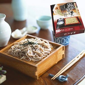 Amazon 江戸蕎麦 芝大門更科布屋 監修 12食セット 4食入x3箱 つゆ付 半生麺 使用 年越しそばにも ざるそば かけそばどちらでも楽しめる 久保田麺業 そば 通販