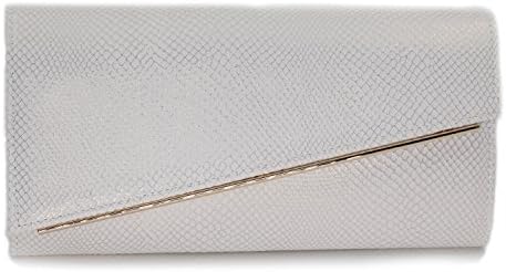 Women's Faux Leather Clutch Purse Handbag Evening Envelope Clutch Bag For Party