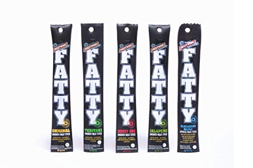 Sweetwood Smokehouse | All-Natural | Fatty Meat Stick | Nitrite-Free | Grass-Fed | Gluten-Free | Variety Pack | 2oz (4 Count)