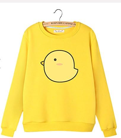 Amazon Iris Boutique ノーブランド 秋冬 ニット セーター 長袖 ひよこ アニマル キャラクター 柄 レディース ユニセックス 暖か カジュアル オフィス 個性的 可愛い ホワイト 白 ピンク イエロー 黄色 グリーン 緑 パープル 紫 グレー 灰色 おしゃれ オシャレ 人気