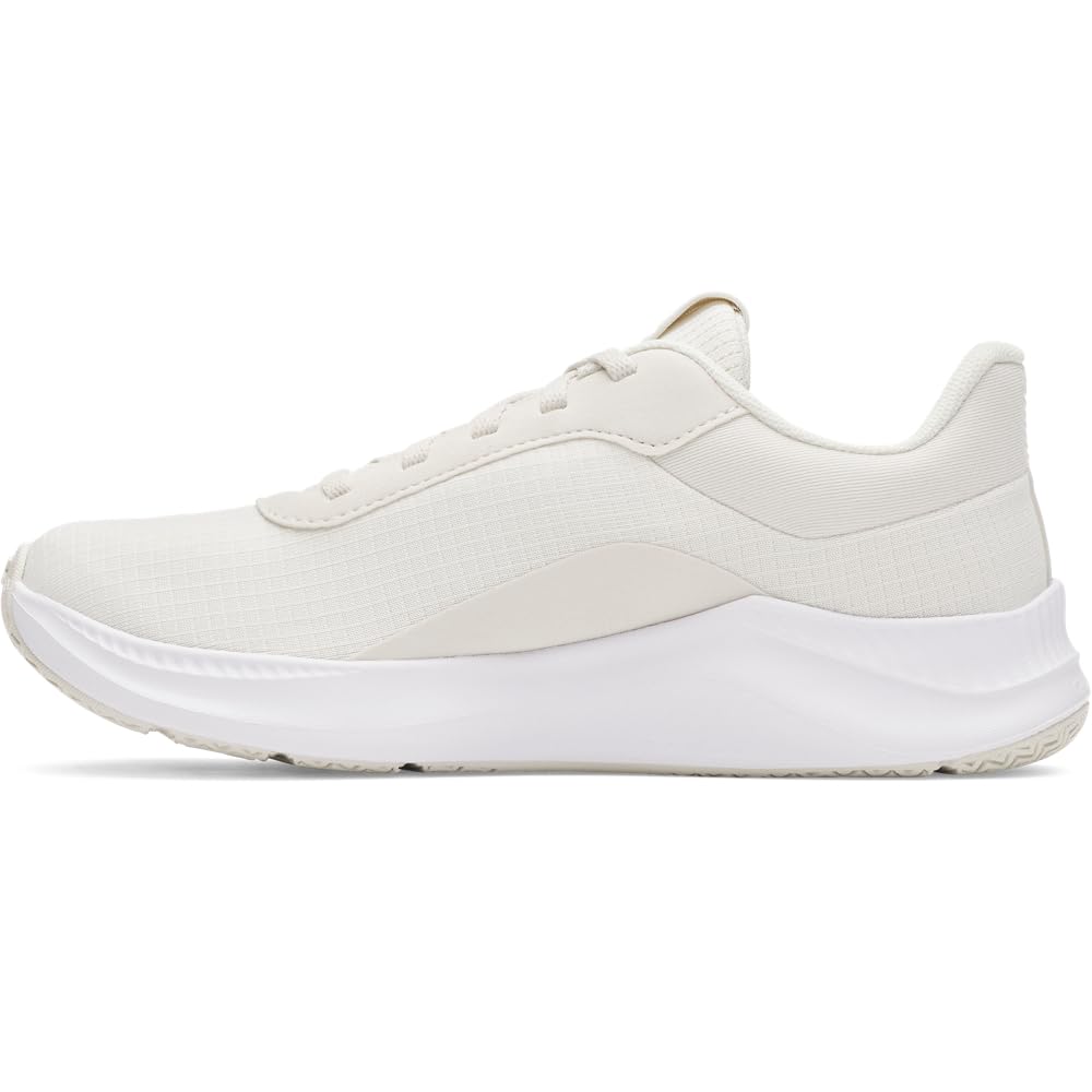 Under Armour Women’s Aurora 3, (110) Summit White/White/Khaki Base, 10, US
