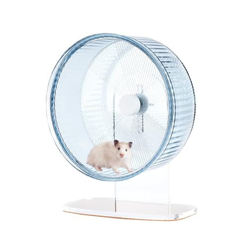 Super-Silent Hamster Exercise Wheel: Silent Spin Toys Hamster Running Wheels wi…