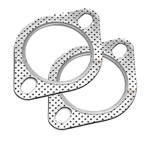 Boost Monkey 2x 2-Bolt 2.5" I.D.Reinforced High Temperature Exhaust Gasket Turbo Downpipe