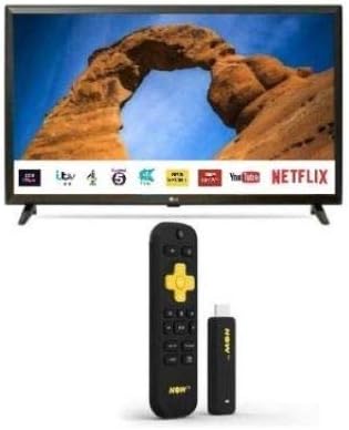 LG 32LK510BPLD 32-Inch LED HD TV with NOW TV Smart Stick 2 Piece Entertainment Bundle Freeview Apps, Netflix, YouTube, Sky Store, Disney +