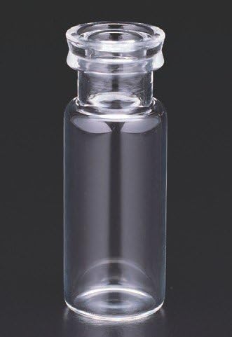 JG Finneran 31811M-1232A Borosilicate Glass Snap Seal Vial, 2.0mL Capacity, White Marking Spot, 12mm Diameter, 32mm Height, 11mm Crimp, Amber (Case of 1000)