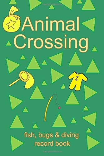 Animal Crossing fish, bugs & diving record book Paperback – 23 Sept. 2018