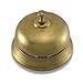 Oversized Bronze Finish Aluminum Desk Bell
