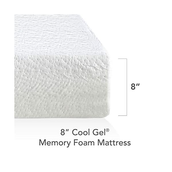 Classic Brands Cool Gel 8Inch Memory Foam Mattress The Home Kitchen