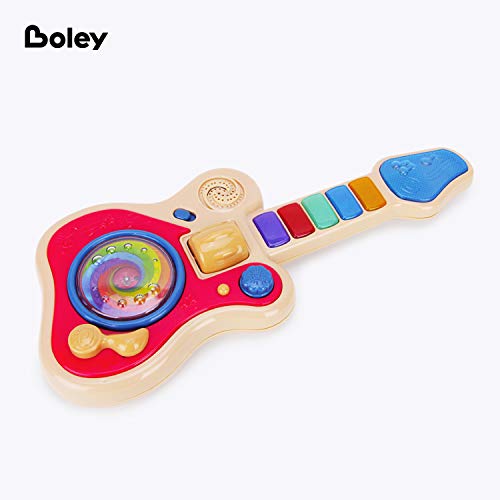 Boley Musical Toddler Guitar 1 Pk Light and Sound Kids Play Toy