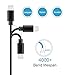 Quntis Lightning Cable, 3Pack 6.5FT Lightning to USB A Cable MFi Certified iPhone Charger Cable Cord Compatible with iPhone13 Xs Max XR X 8 Plus 7 Plus 6 Plus iPad Pro iPod Airpods and More,Black