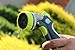 Garden Hose Nozzle - Hand Sprayer - 8 Pattern Adjustable, Heavy Duty Metal Construction - Slip Resistant - with 3 Washer