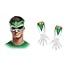 Disguise Men's Green Ranger Adult Accessory Costume Kit