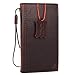 Genuine Vintage Real Leather Case for Apple iPhone 7 Plus Book Wallet Handmade Cover Brown Slim Retro Luxury Thin JP DavisCase®