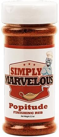 Simply Marvelous BBQ Popitude Finishing Dust 5.5oz