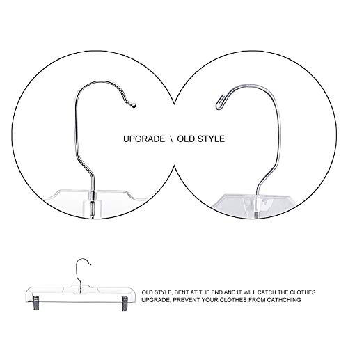 5 HOUSE+DAY+Clear+Plastic+Hangers