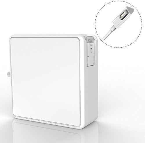 Macbook Pro Charger, CoolHoppe Replacement 85W L-Tip Magnetic Power Adapter Charger Travel Kit for Apple Macbook Pro 15’’ 17’’- Mid 2012 Early Model (UK/EU plugs include)