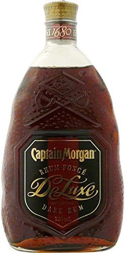 Amazon Co Jp キャプテンモルガン デラックス ダークラム ７５０ml 直輸入 食品 飲料 お酒