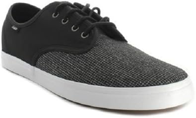 mens black leather vans size 7