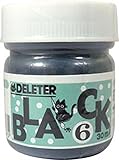DELETER Manga Ink, Black 6, Sumi type (India Ink) Black Ink for dip pen & brush, Matte finish, Fast Dry, 30ml/bottle, 1 Bottle (341-0008)