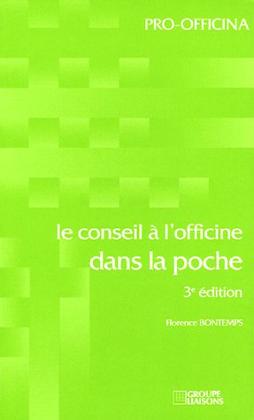 Le  conseil à l'officine dans la poche