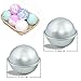 CAVN ( 4 Sets 2 Sizes) DIY Bath Bomb Molds Set with Instructions DIY Metal Bath Bomb Molds Easy for Crafting Your Own Bath Bombs