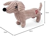 Petface Dougie Deli Cord Plush Puppy Dog Toy view 7