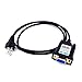 Bestcompu Programming Cable Motorola Radio CDM750 CDM1250 CDM1550 CDM1550 LS CDM1550 LS+ GR300 GR400 GR500 GR1225 LCS2000 LTS2000 Maxtrac-M1225 SM10 SM50 SM120 M10 M100 M120 GM300 M1225