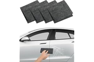 PEKOIU Nano Sparkle Cloth Car Scratches Remover 4 Pack, 2024 Upgrade Nano Sparkle Cloth For Car Scratch, Nano Magic Cloth with Disposable Gloves, Nano Cloth for Small and Medium Scratched on The Surface