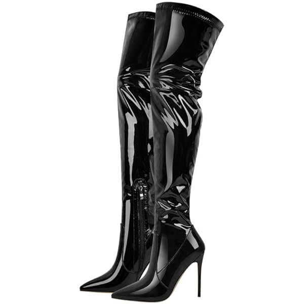 め*ち様 【新品・未使用】ELLIE ジョーゼットPT【BLACK】　XSサイズ Amazon.com | Ellie Shoes Women's 6 Inch Pointed Stiletto