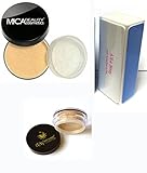 Bundle 3 Items: Mica Beauty Mineral Foundation MF-7 Lady Godiva and Itay Mineral Sample Size Foundation and A-viva Beauty Premium Nail Buffer