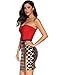 meilun Women's Strap Bandage Dress Bodycon Stripe Midi Dresses