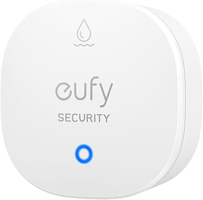 eufy Security Water and Freeze Sensor with Remote Alerts IP65 Battery 2 Years