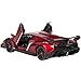 Best Choice Products 1/14 Scale RC Lamborghini Veneno Realistic Driving Gravity Sensor Remote Control Car Red