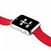 Bluetooth Smart Watch with Camera, TechFaith A1 Smart Watch for Android Smartphones (Red)