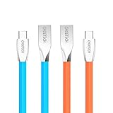 USB-C Cable, CHOETECH 2 Pack[4ft/1.2M] Premium TPE Jacket USB C to USB A Cable with 56k ohm Resistor for LG G5, HTC 10, One Plus 3 and Other Type-C Supported Devices