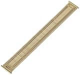 Timex Men's Q7B864 Gold Plated Stainless Steel Expansion 16-20mm Replacement Watchband