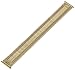Timex Men's Q7B864 Gold Plated Stainless Steel Expansion 16-20mm Replacement Watchband