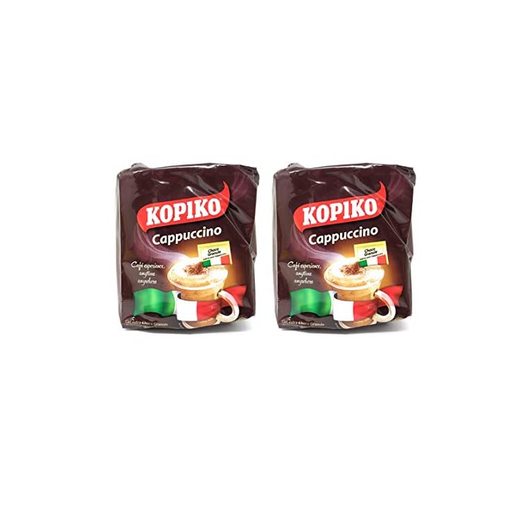 Kopiko Cappuccino Instant Coffee Mix (2 Pack, Total of 500g) Top